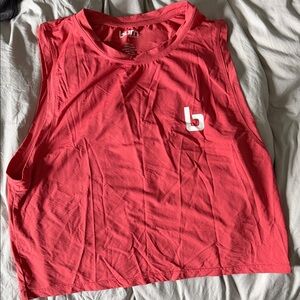 Bold Red Muscle Tee by BUM
